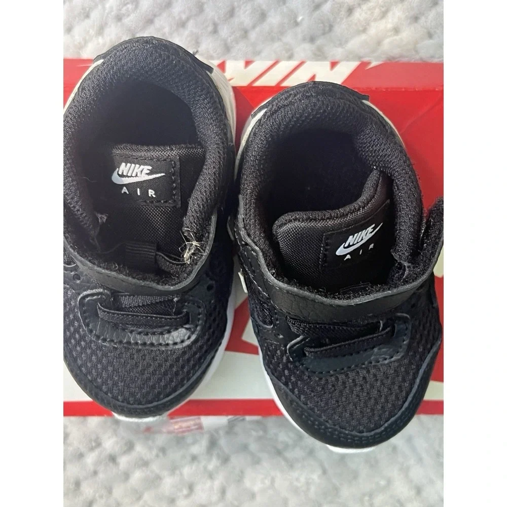 Nike CZ5361-002 Toddler Shoes Size 8C Balck‎ White